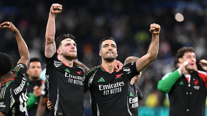 Arsenal Tundukan Raja UCL Dengan Agg 5-1